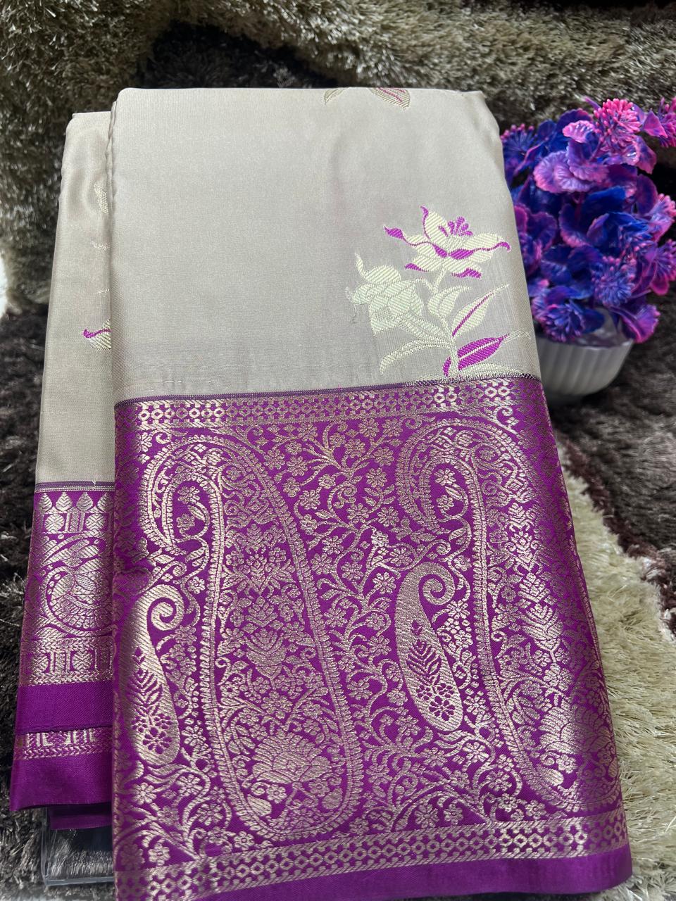 Kanchi Mix Silk Saree