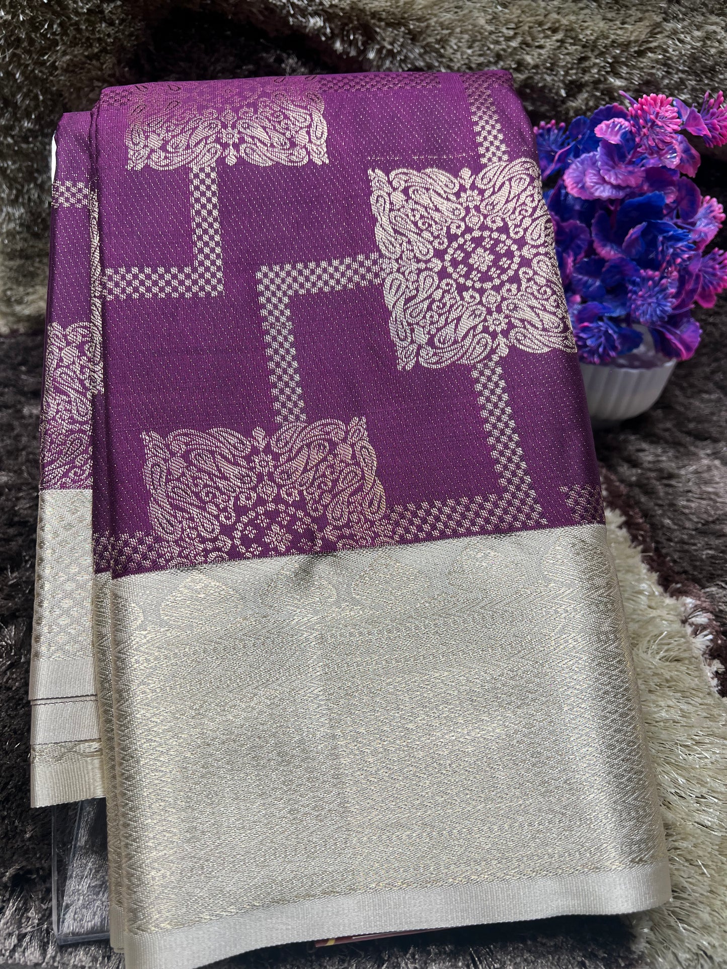 Kanchi Mix Silk Saree