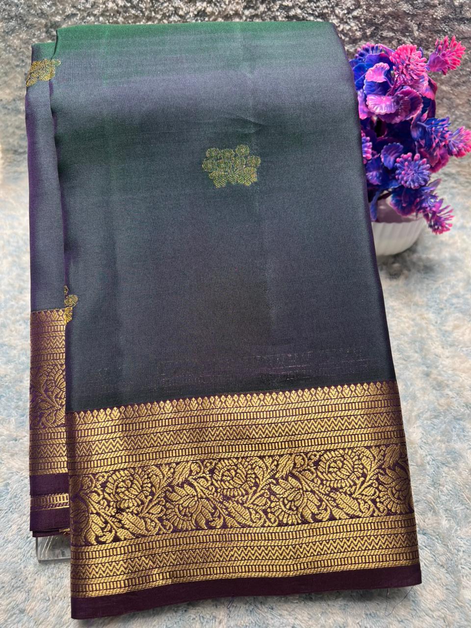 Kanchi Mix Silk Saree