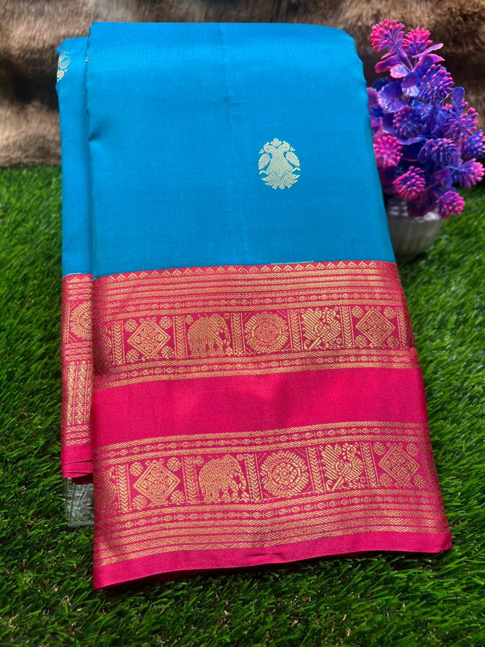 Kanchi Mix Silk Saree
