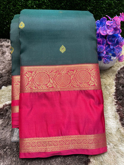 Kanchi Mix Silk Saree