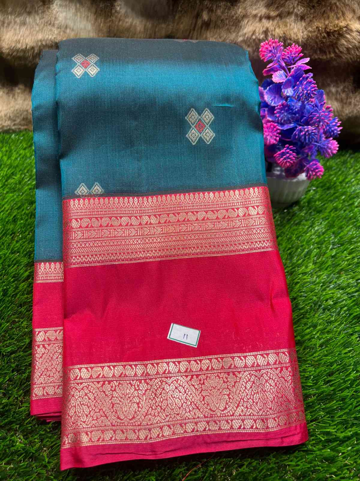 Kanchi Mix Silk Saree