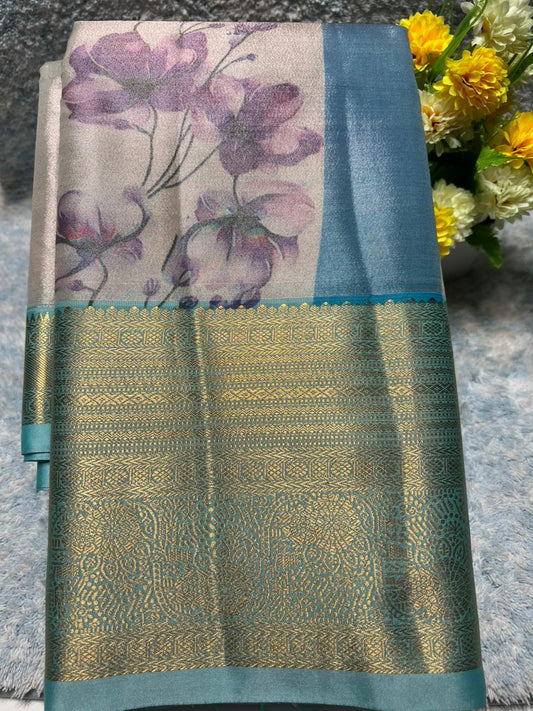Kanchi Mix Silk Saree
