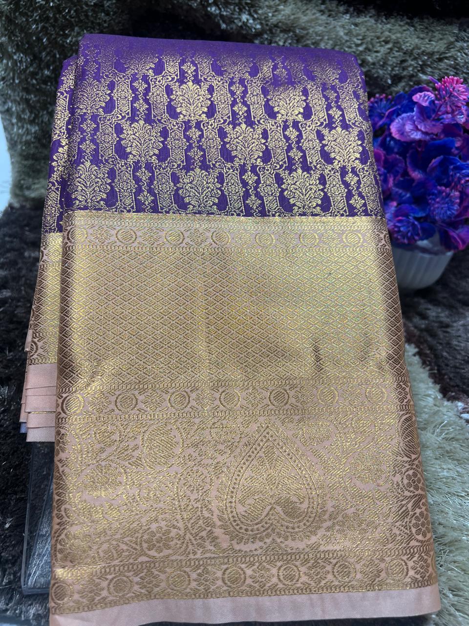 Kanchi Mix Silk Saree