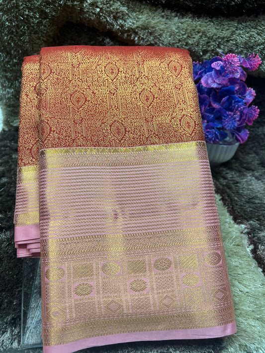 Kanchi Mix Silk Saree
