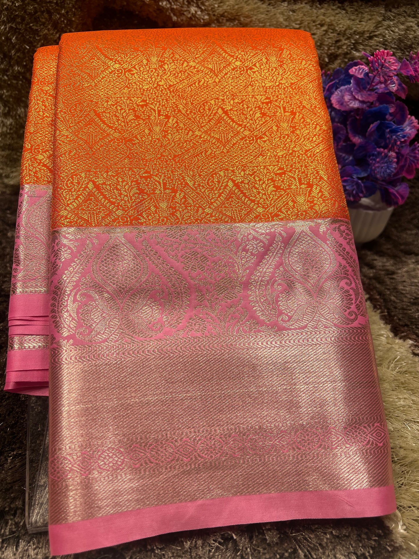 Kanchi Mix Silk Saree