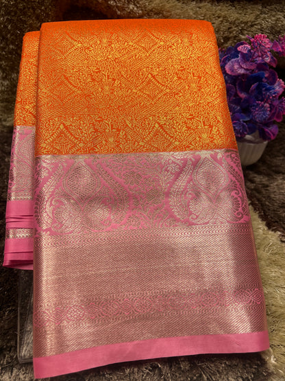 Kanchi Mix Silk Saree