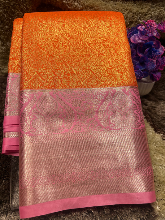 Kanchi Mix Silk Saree