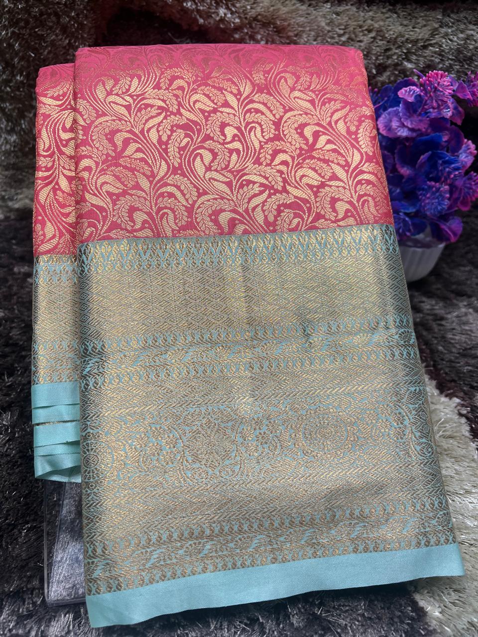 Kanchi Mix Silk Saree