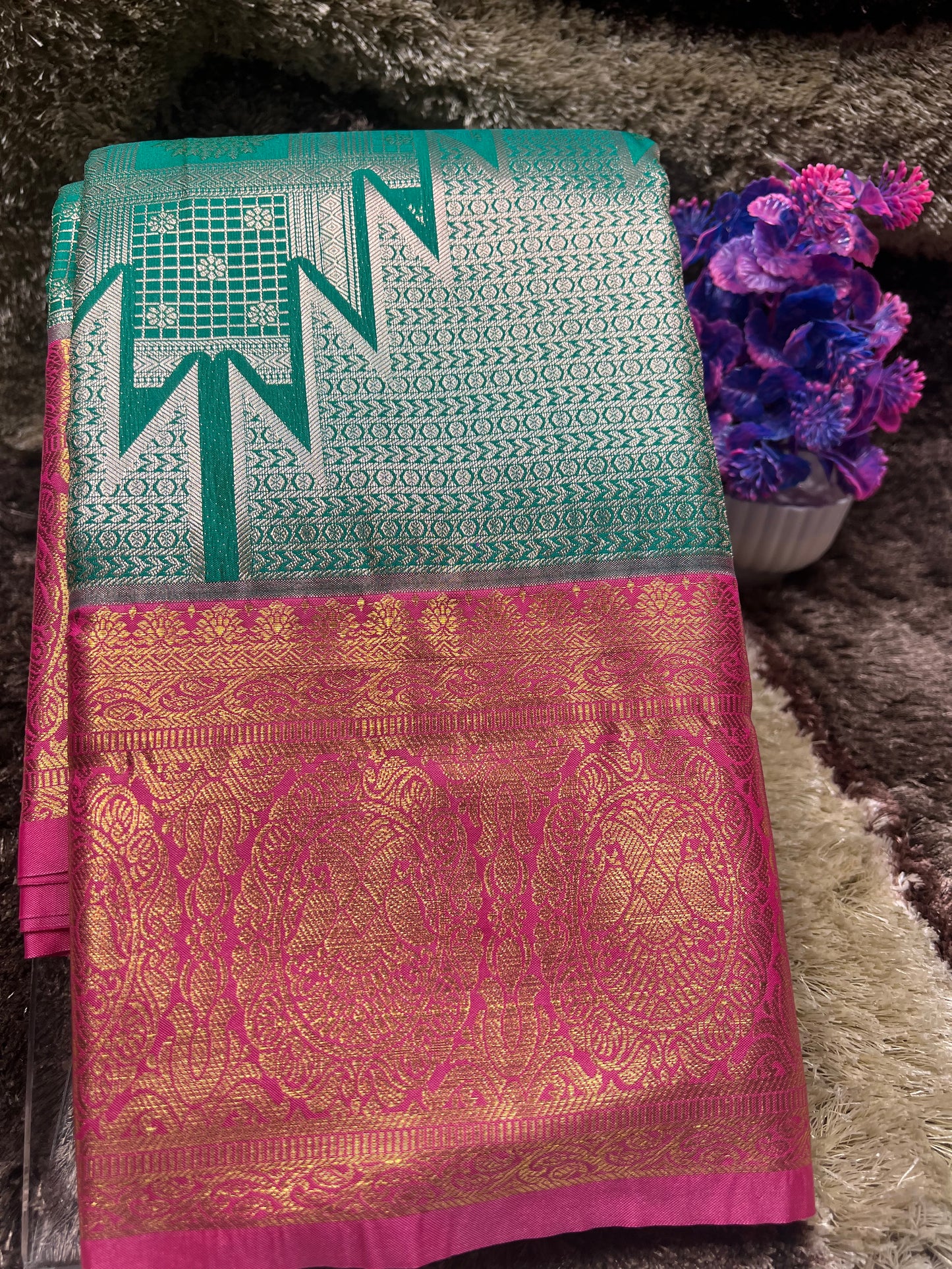 Kanchi Mix Silk Saree