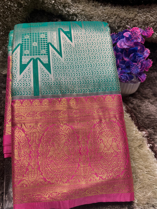 Kanchi Mix Silk Saree