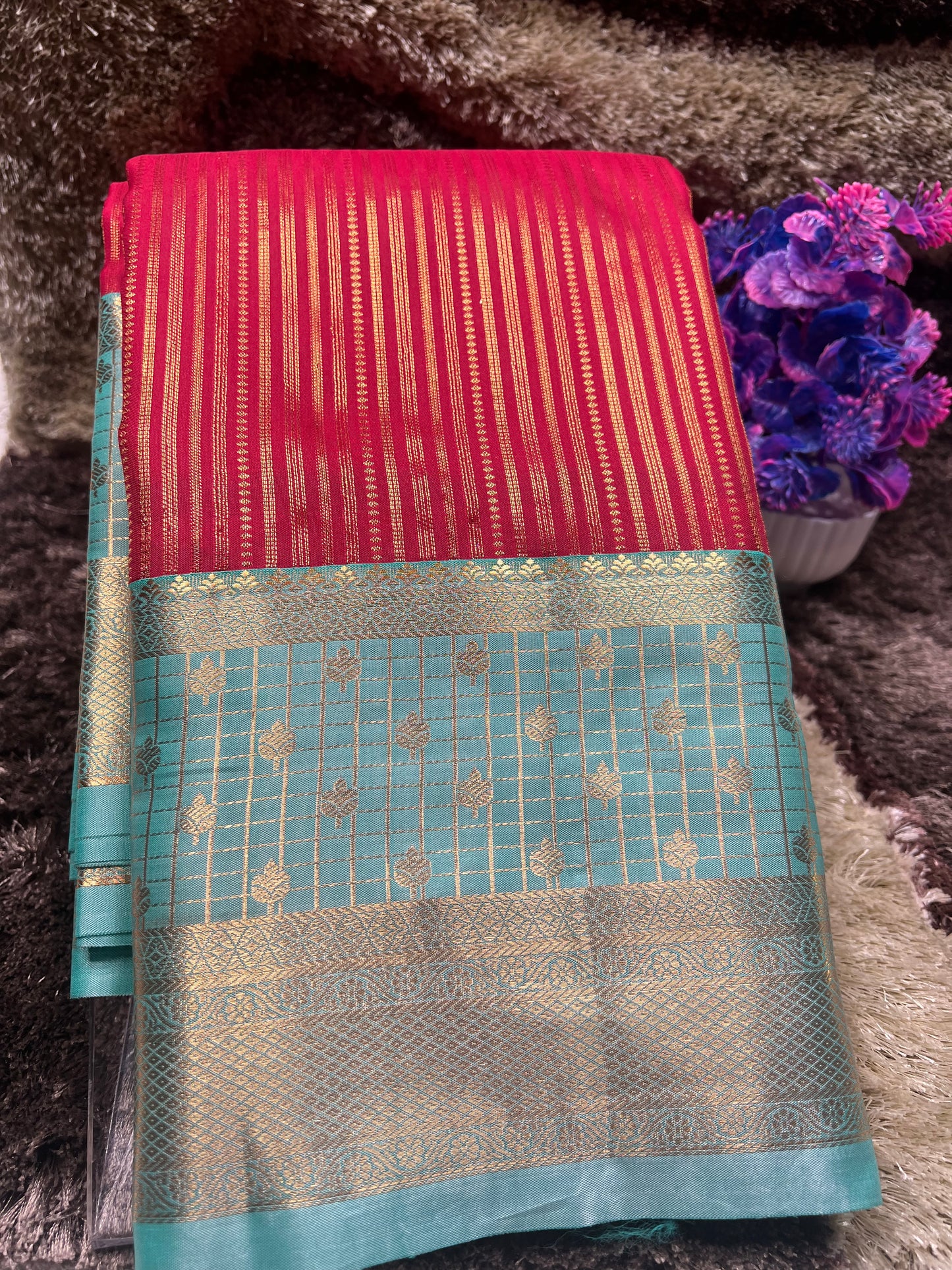 Kanchi Mix Silk Saree