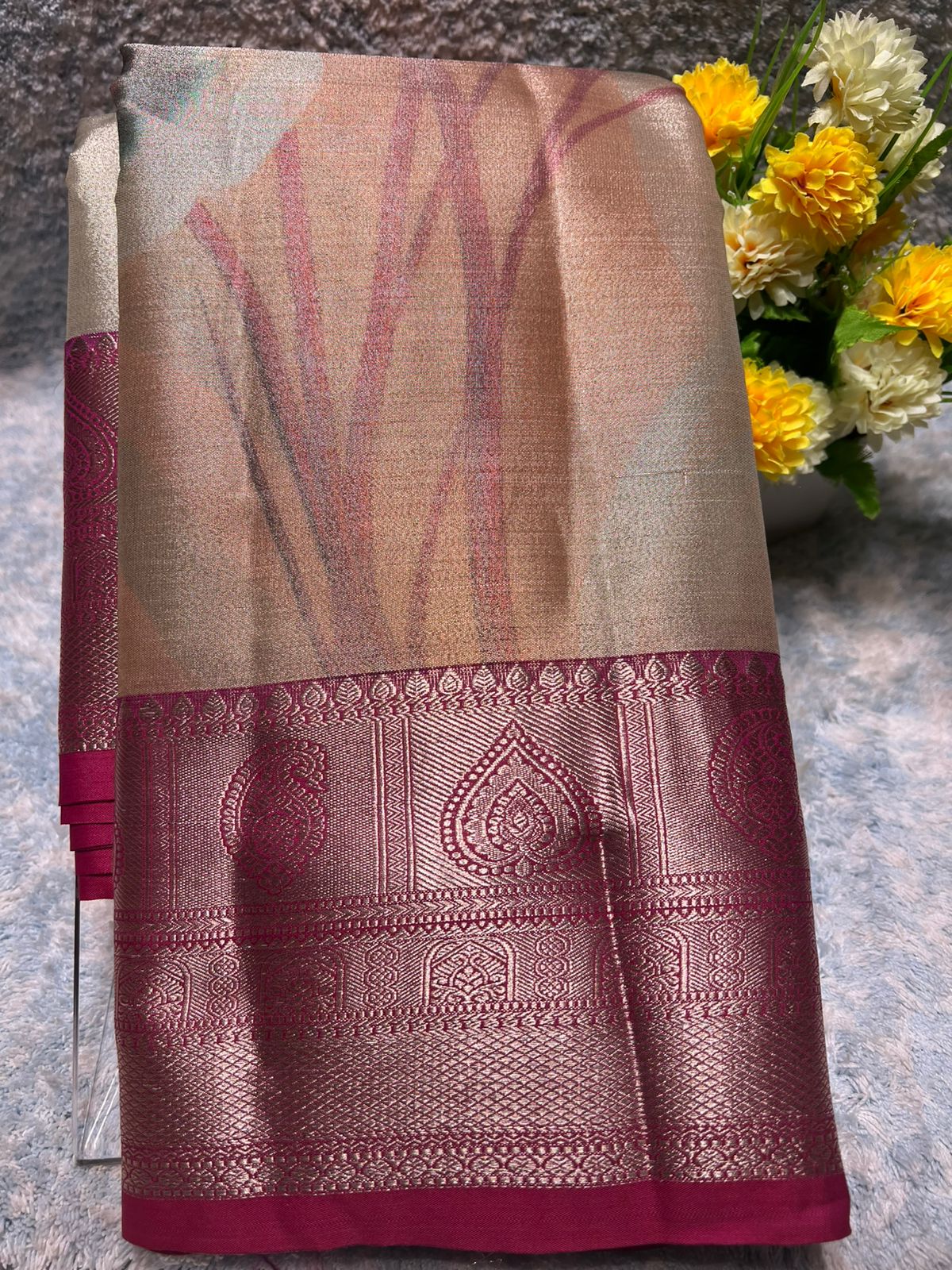 Kanchi Mix Silk Saree