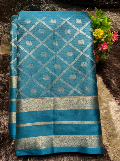 Kanchi Mix Silk Saree