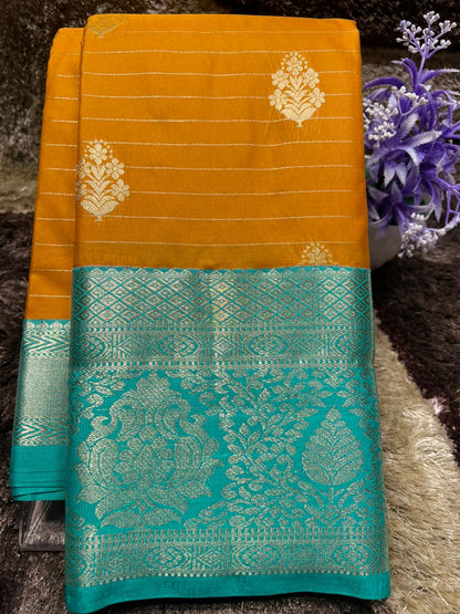Kanchi Mix Silk Saree