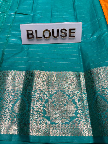 Kanchi Mix Silk Saree