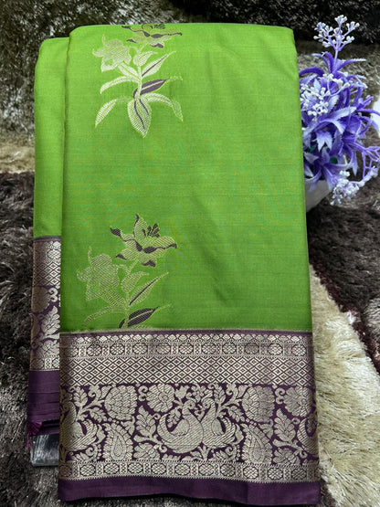 Kanchi Mix Silk Saree