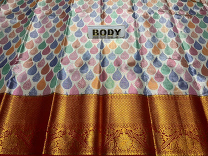 Kanchi Mix Silk Saree