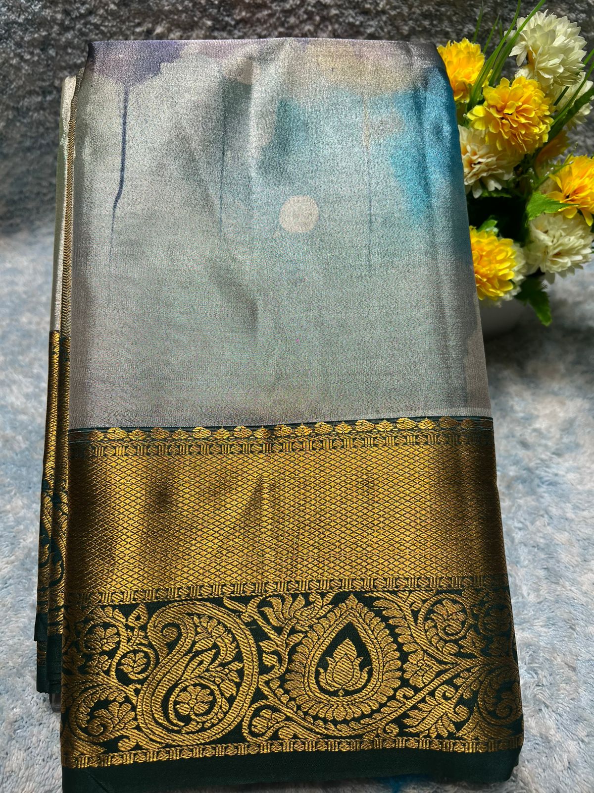 Kanchi Mix Silk Saree