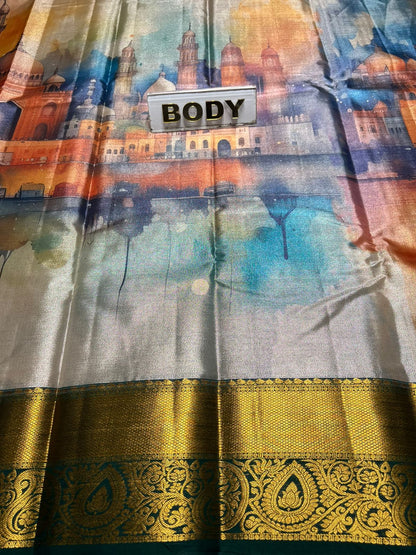 Kanchi Mix Silk Saree