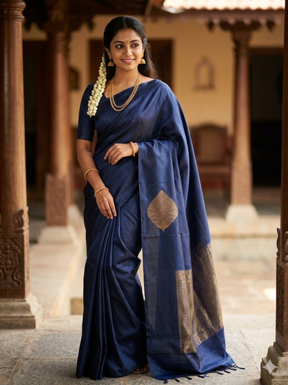 Kanchi Mix Silk Saree
