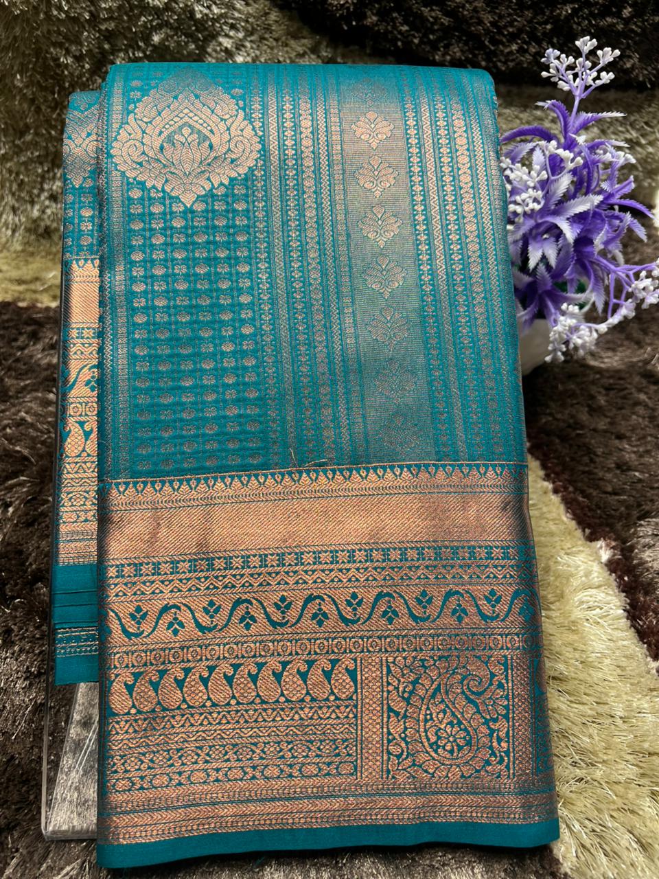 Kanchi Mix Silk Saree