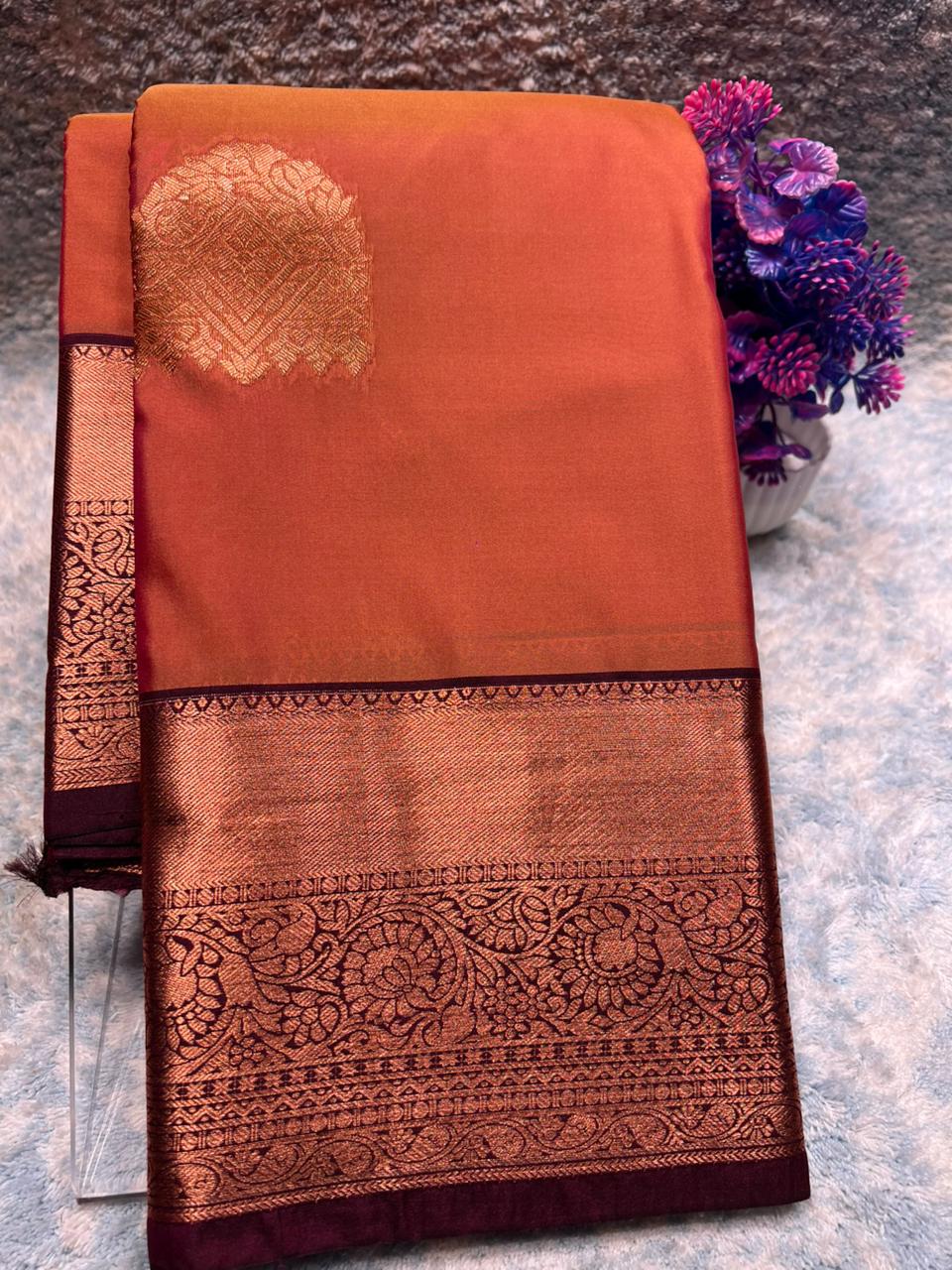Kanchi Mix Silk Saree
