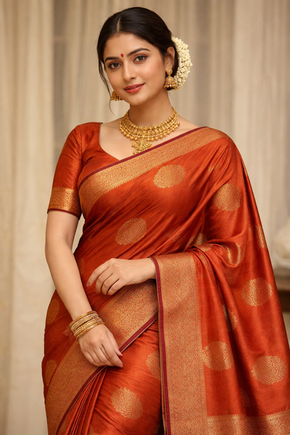 Kanchi Mix Silk Saree