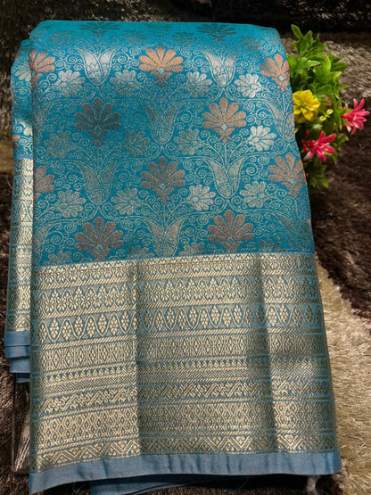 Kanchi Mix Silk Saree