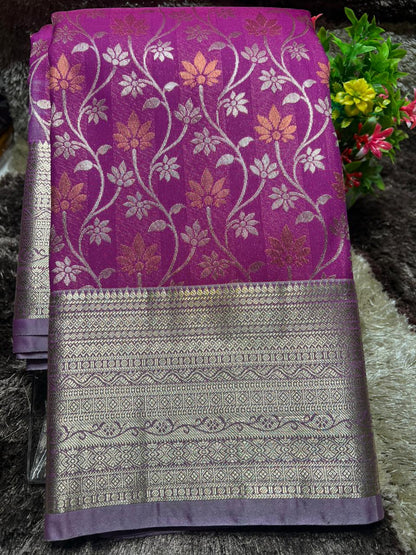 Kanchi Mix Silk Saree