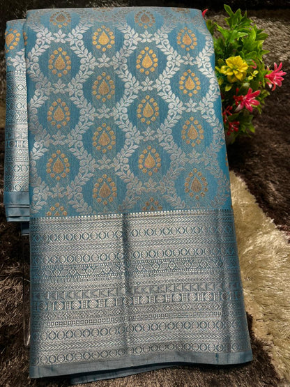 Kanchi Mix Silk Saree