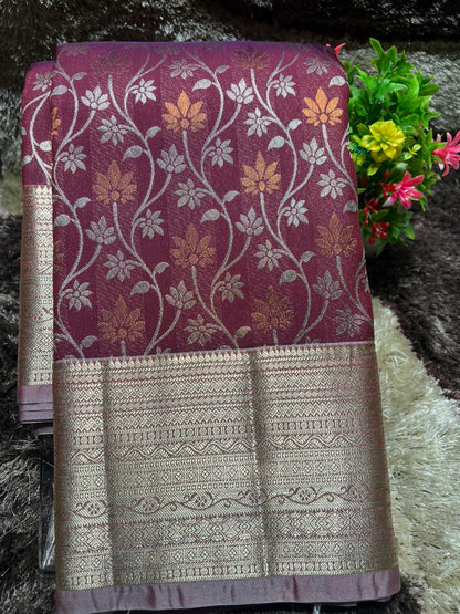Kanchi Mix Silk Saree