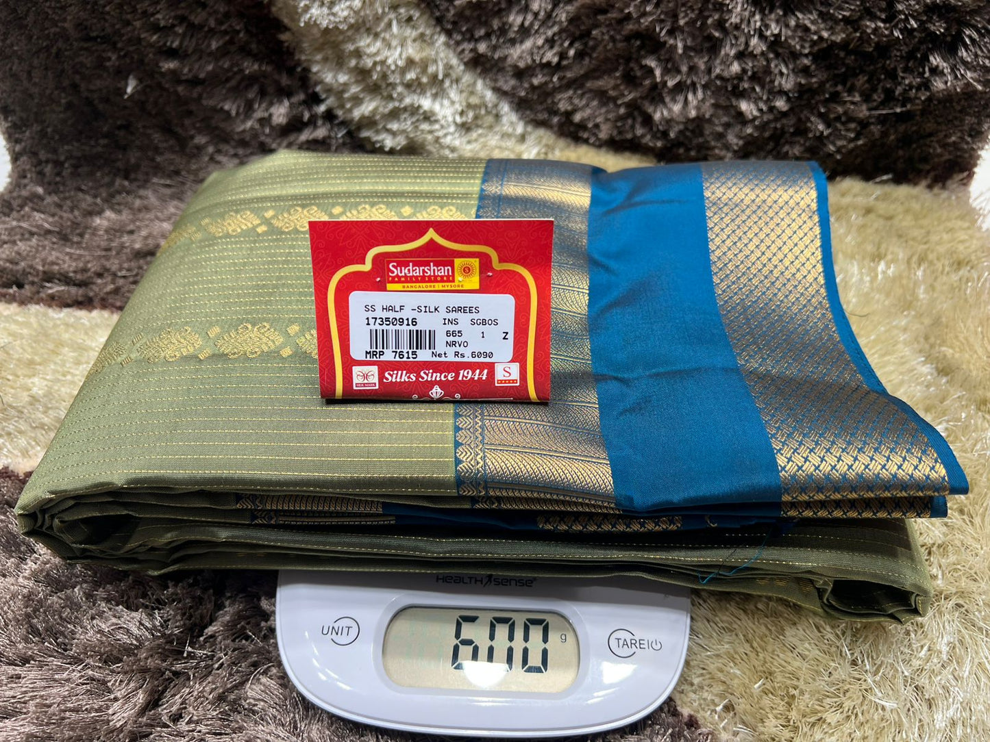 Pure Kanchipuram Silk Saree