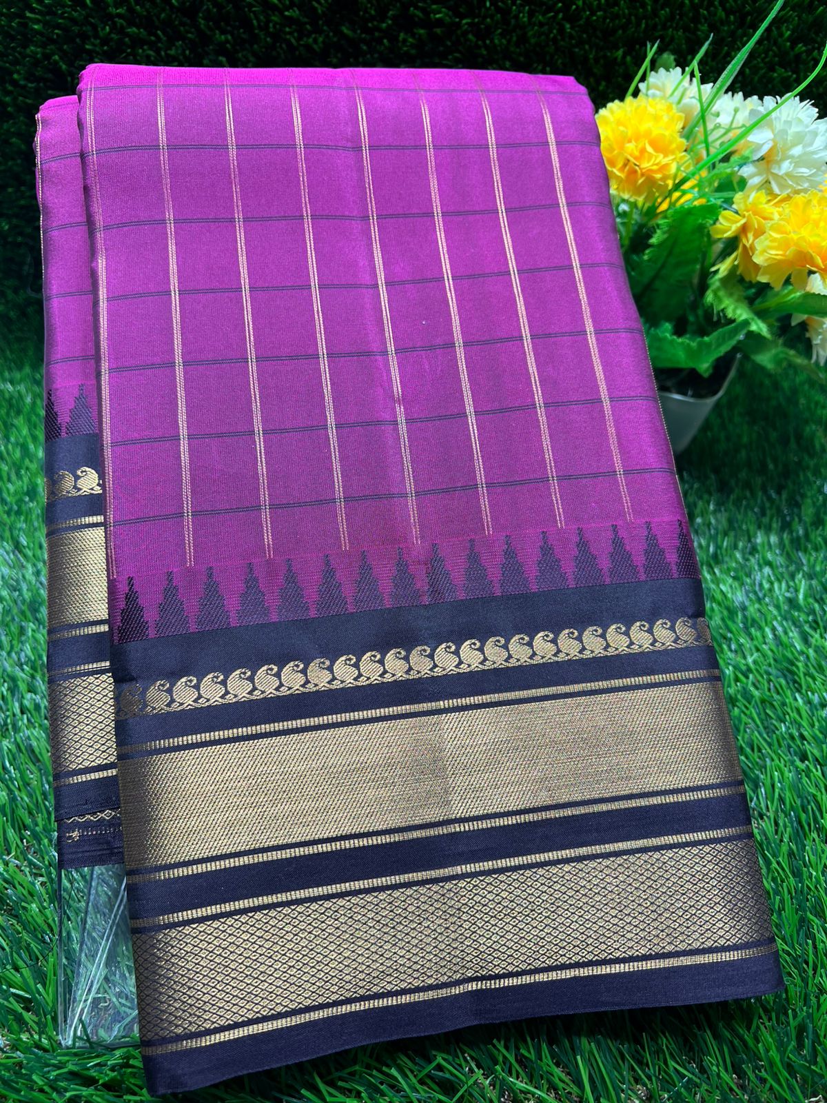 Kanchi Mix Silk Saree