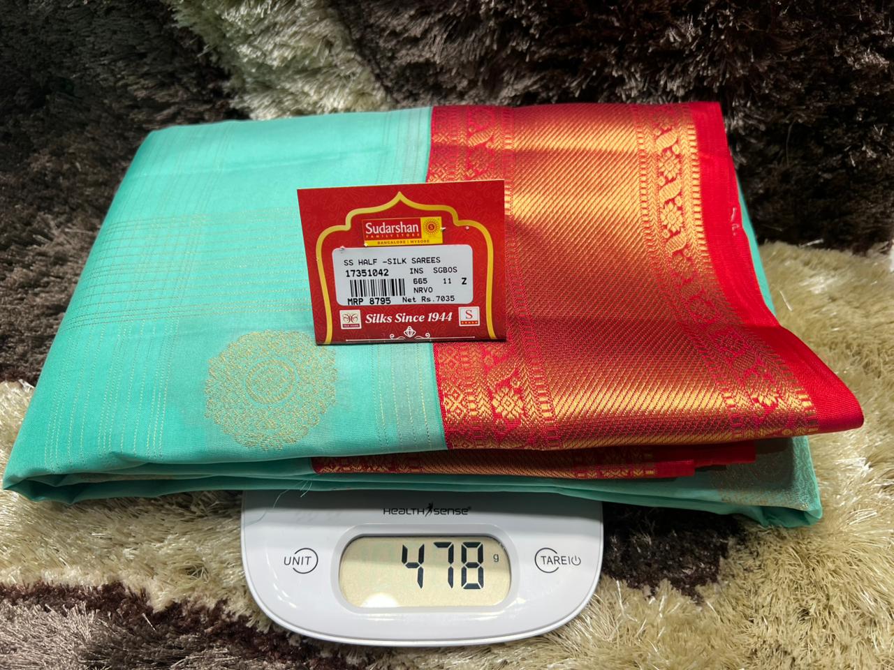 Pure Kanchipuram Silk Saree