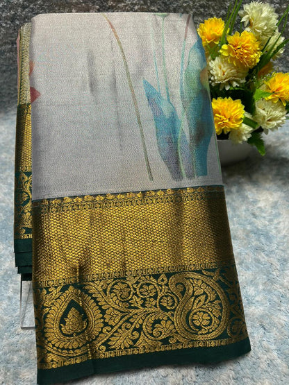 Kanchi Mix Silk Saree