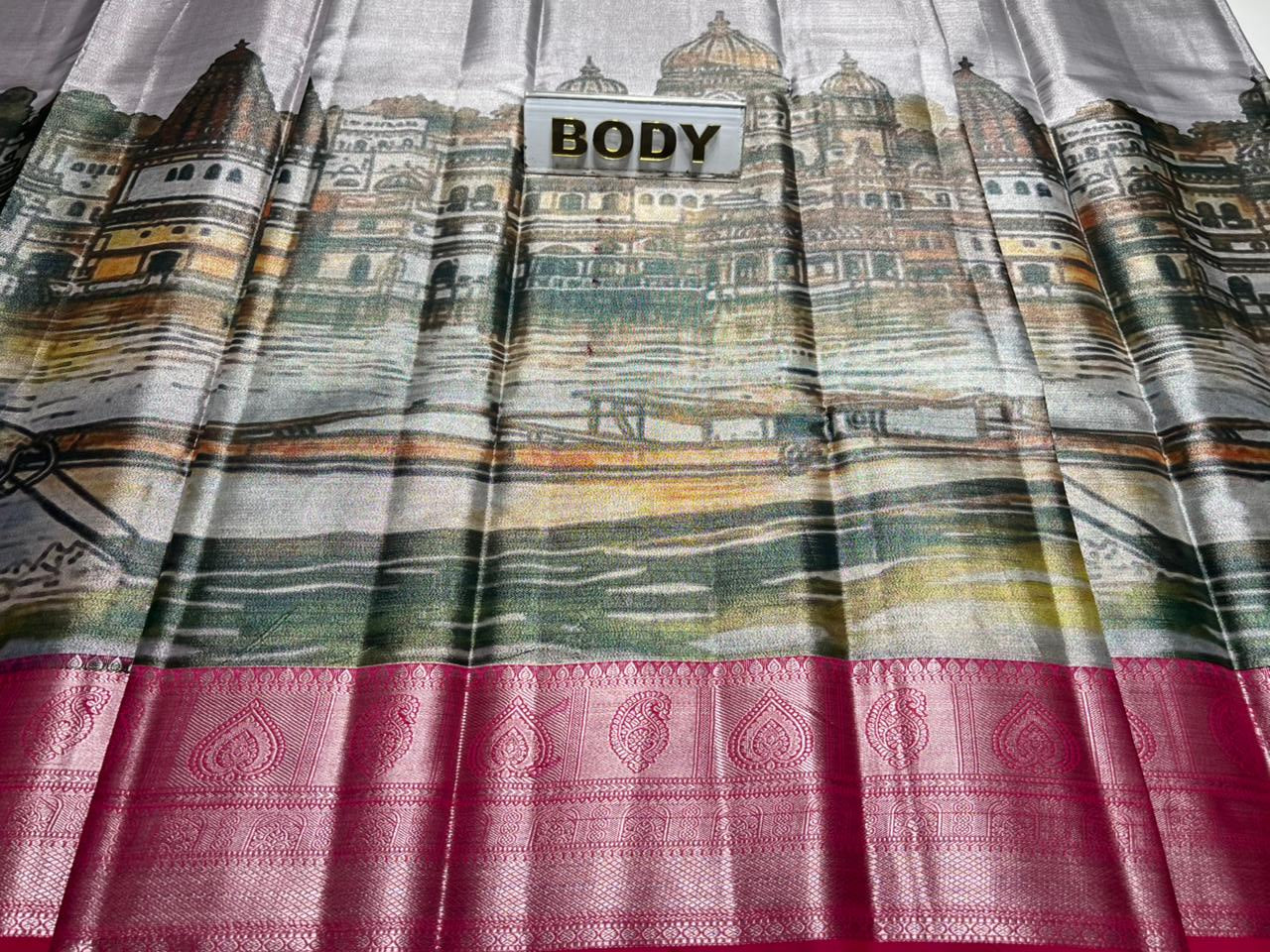 Kanchi Mix Silk Saree