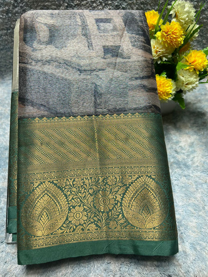 Kanchi Mix Silk Saree