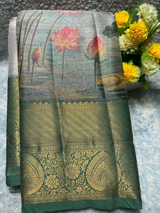 Kanchi Mix Silk Saree