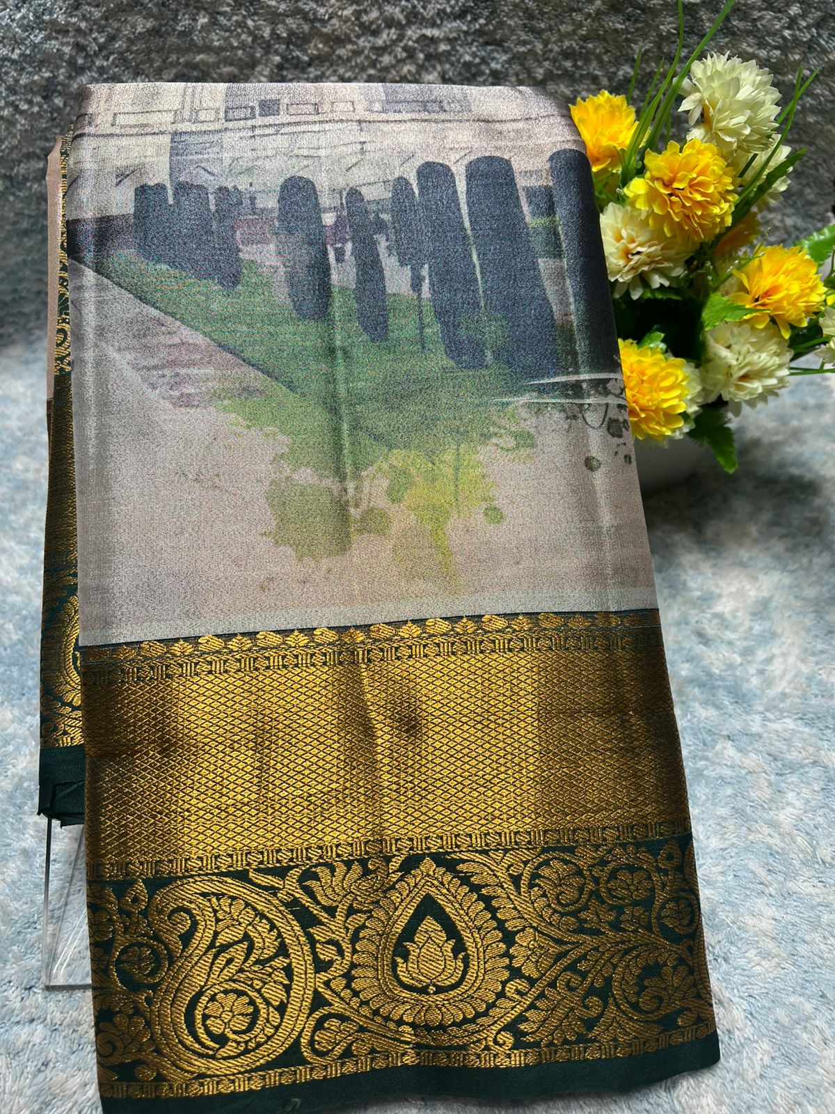 Kanchi Mix Silk Saree