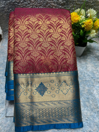 Kanchi Mix Silk Saree