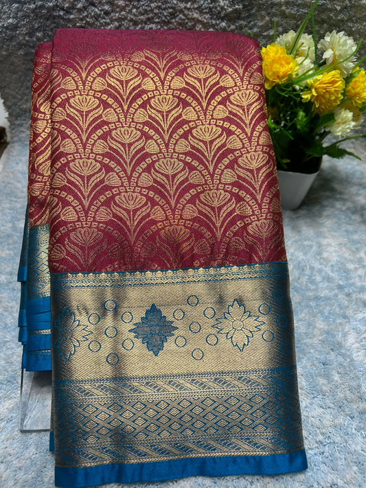 Kanchi Mix Silk Saree