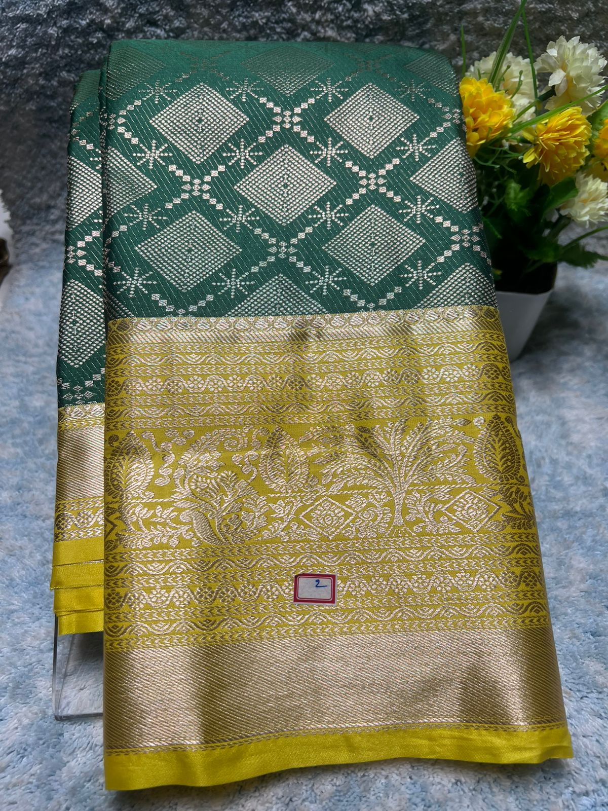 Kanchi Mix Silk Saree