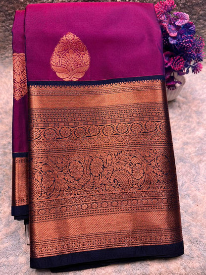 Kanchi Mix Silk Saree