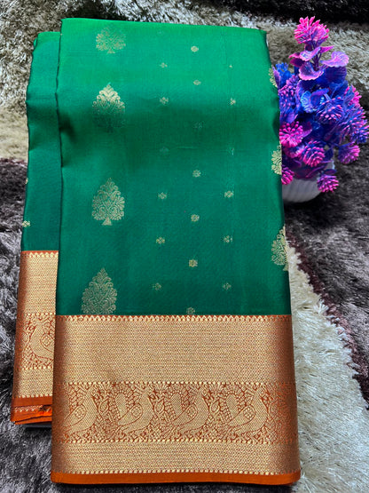 Kanchi Mix Silk Saree