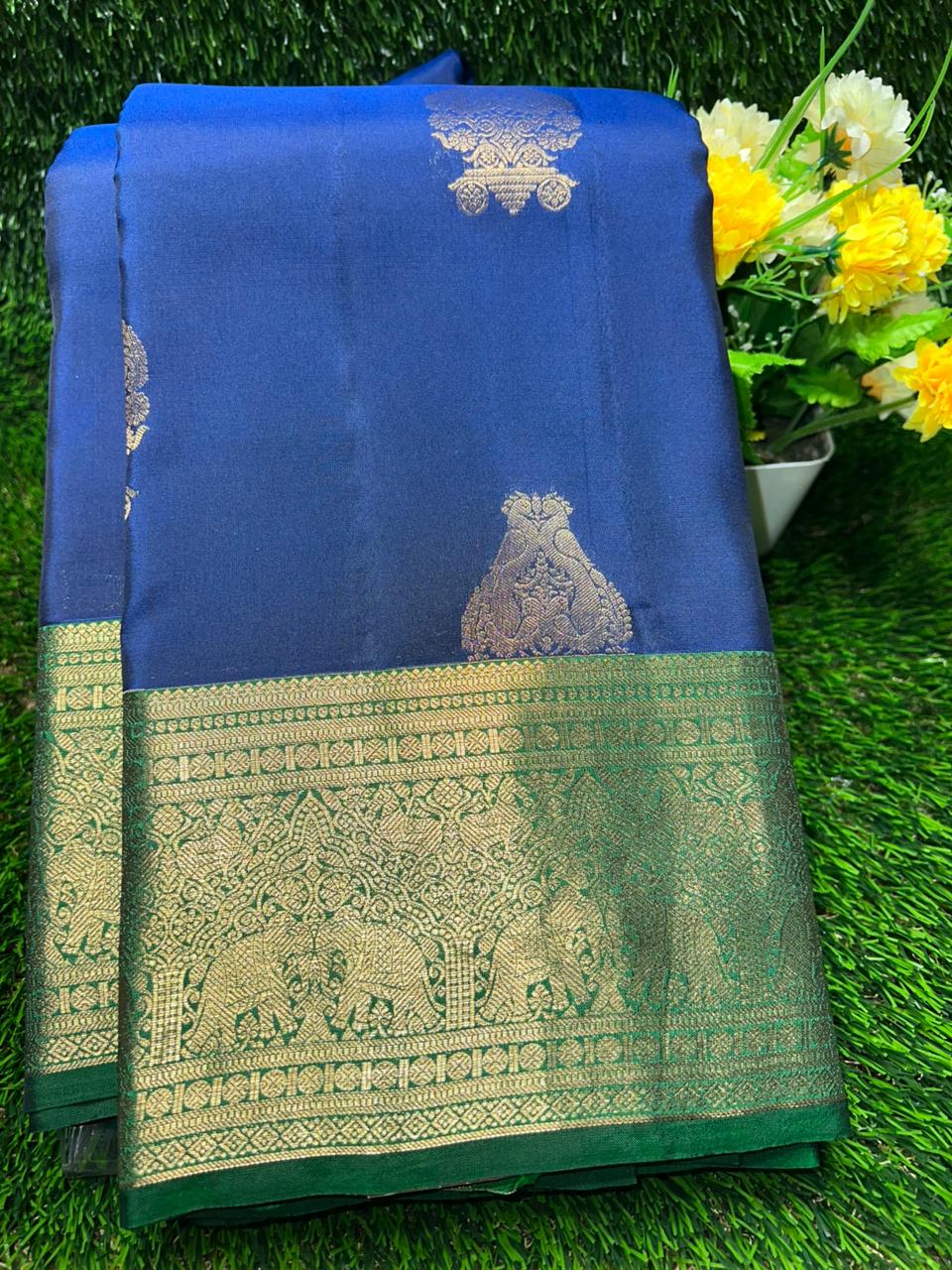 Kanchi Mix Silk Saree