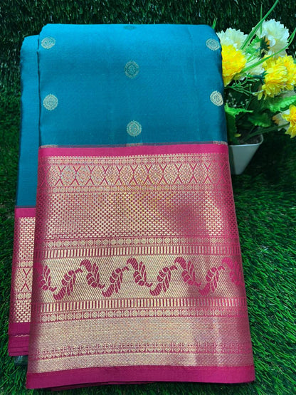 Kanchi Mix Silk Saree