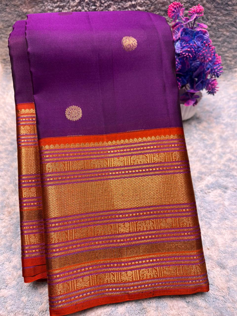 Kanchi Mix Silk Saree