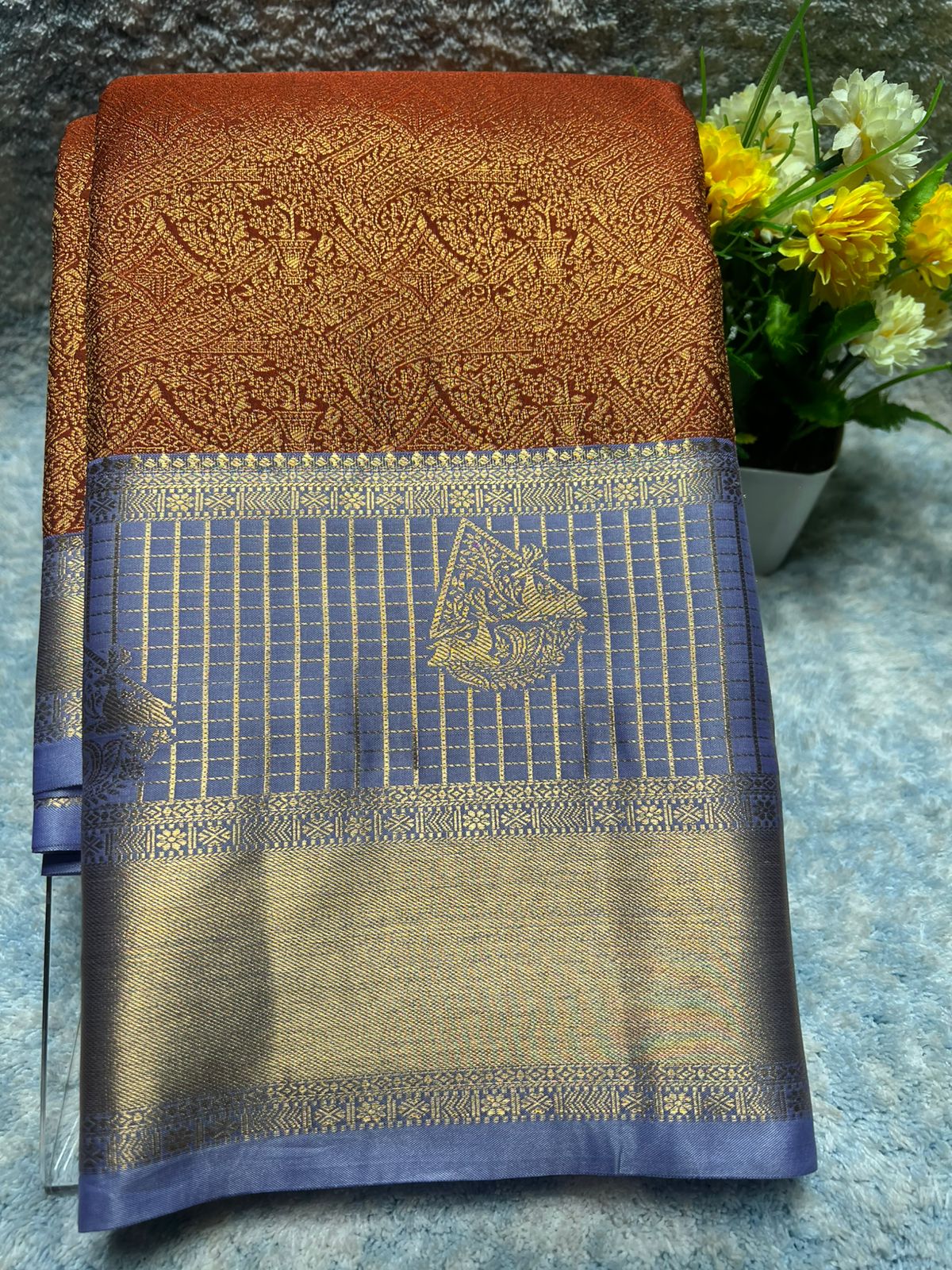 Kanchi Mix Silk Saree