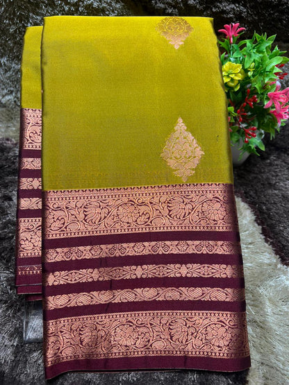 Kanchi Mix Silk Saree